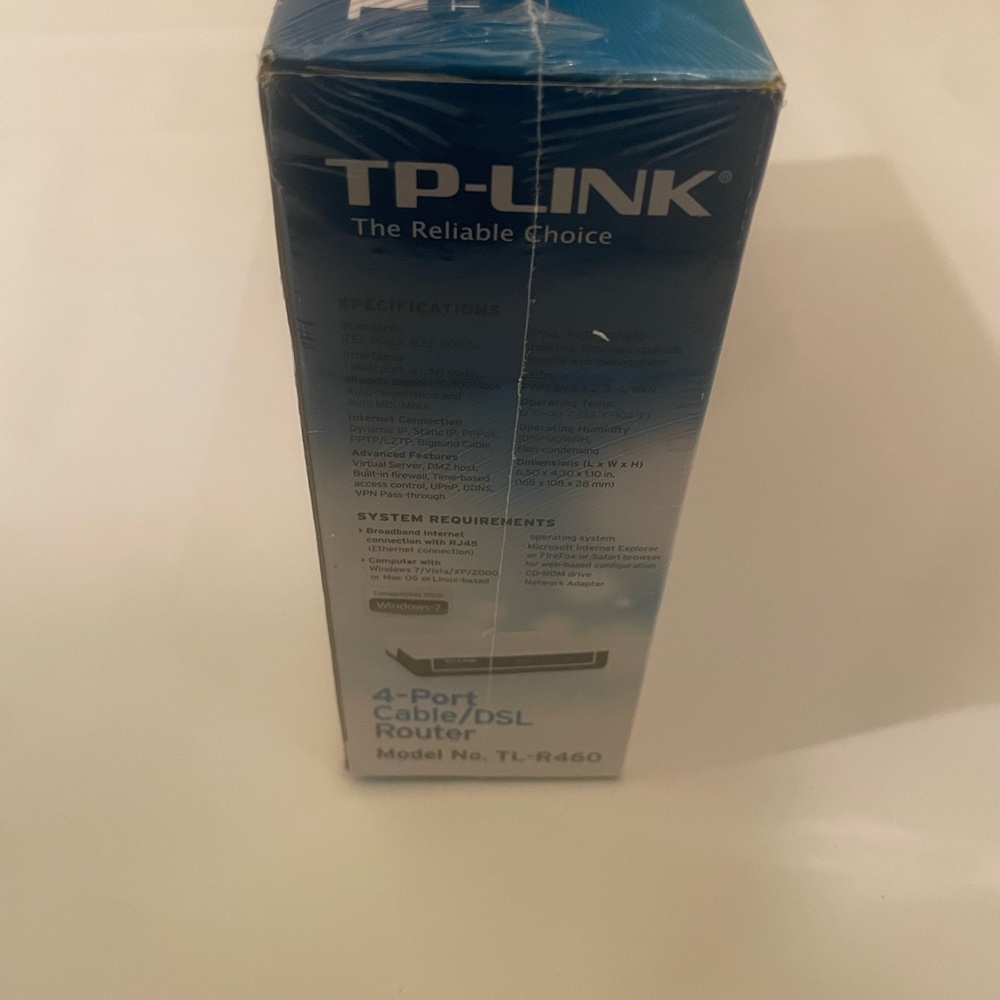 TP-LINK  4-Port Cable/DSL Router TL-R460 - Picture 2 of 8